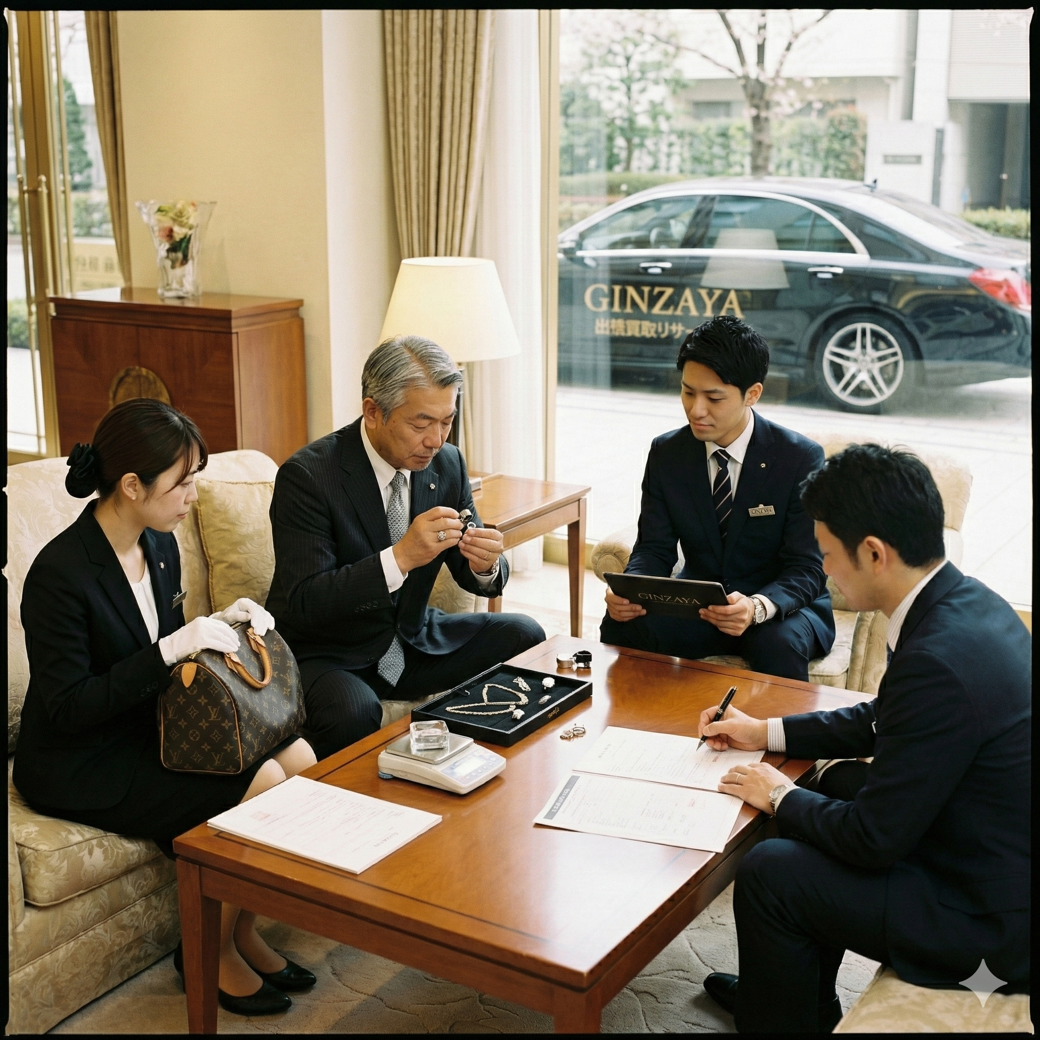 安心の無料査定で納得の価格を提示